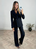 Adeline Tailored Trouser, Black