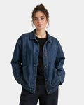 Solianne Longline Oversized Denim Jacket