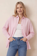 Pink Pinstripe Shirt