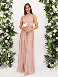 Multi-way Slinky Maxi Dress, Blush