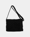 Patricia Woven-Effect Cross-Body Bag