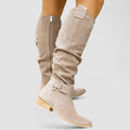 Georgiana Slouch Western Knee Boots