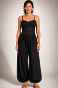 Hazel Lace Halter Jumpsuit