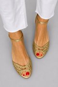 Isadora Refined Woven Sandals