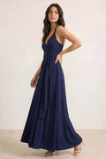 Multi-way Slinky Maxi Dress, Navy