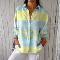 Maria — Pastel Check Blouse