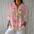 Sofia — Tulip Garden Floral Blouse
