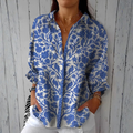 Elise — Garden Birds Blouse