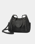 Adèle Textured Shoulder Bag