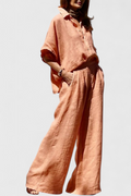 Adesua Casual Summer Cotton-Linen Set