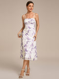 Floral Adjustable Multiway Wedding Guest Dress