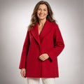 Yvonne Draped Longline Coat