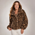 Leonor Leopard Print Coat