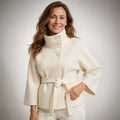 Muriel Belted Cape Coat
