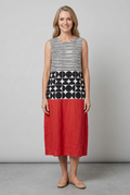 Jane Colorblock Midi Dress