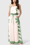 Serafina Sleeveless Floral Boho Set