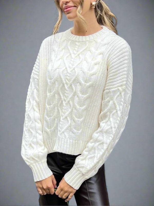 FIT Juniper Cable Knit Jumper