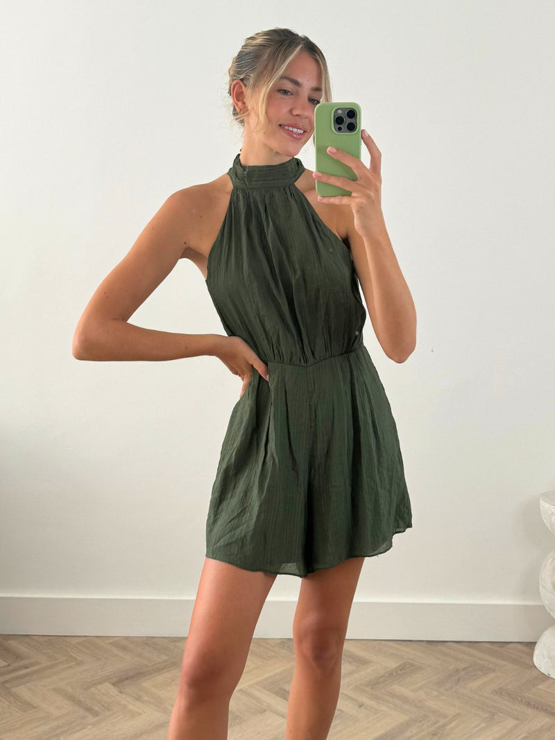 Nova High Neck Playsuit