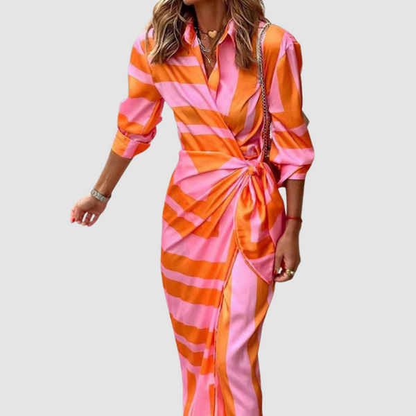 Cecilia Striped Dress