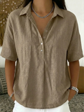 Willow — Blouse with Collar and Button