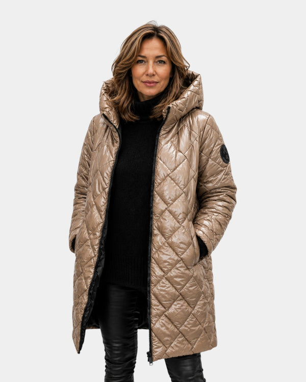 Naélys Quilted Hooded Winter Coat