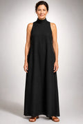 Edith Turtleneck Maxi Dress