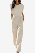 Adriana Belted Jumpsuit