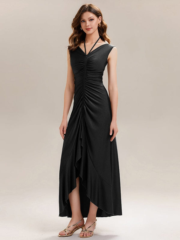 Convertible Knit Sleeveless Dress