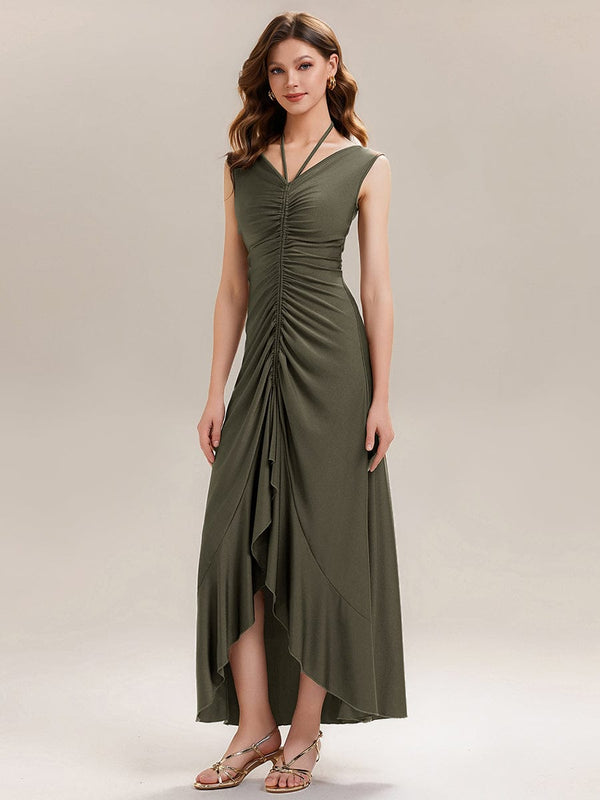 Convertible Knit Sleeveless Dress