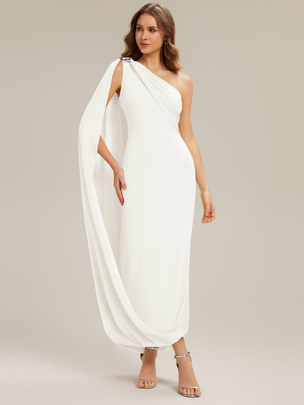 Flowing Ribbons Knit Sleeveless Dress