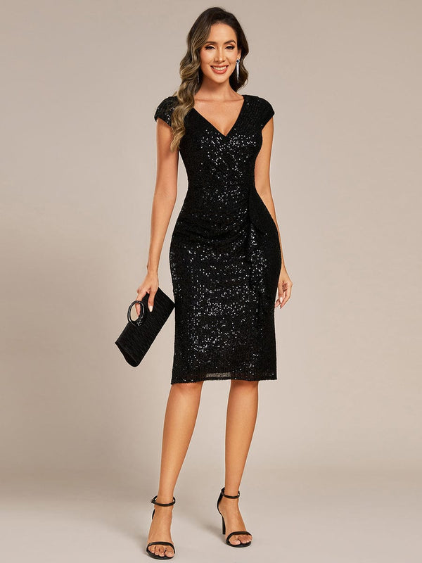 Sequin Bodycon Wedding Guest Dress