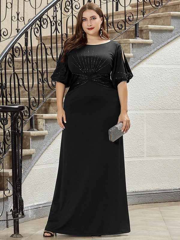Simple Maxi Plus Size Mermaid Party Dresses for Women (Final Sale)
