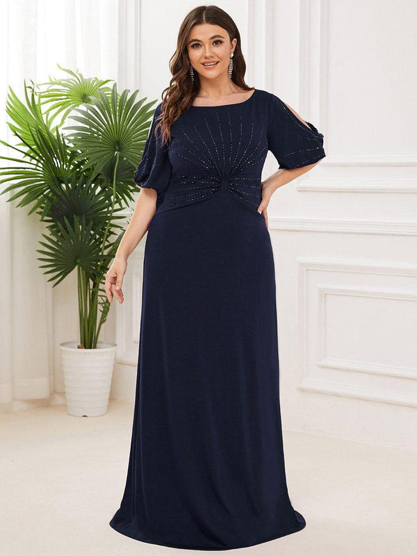 Simple Maxi Plus Size Mermaid Party Dresses