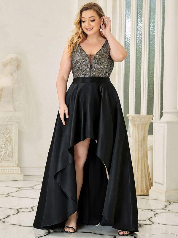 Sparkly Plus Size Prom Dresses