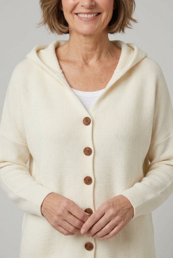 Emelie Premium Hooded Cardigan