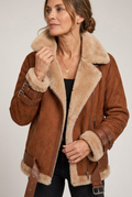 Estélya Premium Faux Shearling Coat