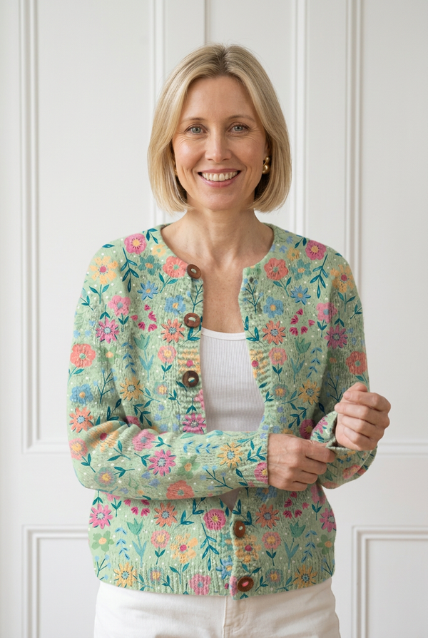 Foxfield Vintage Floral Cardigan
