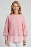 Kestlyn Layered-Look Sweater