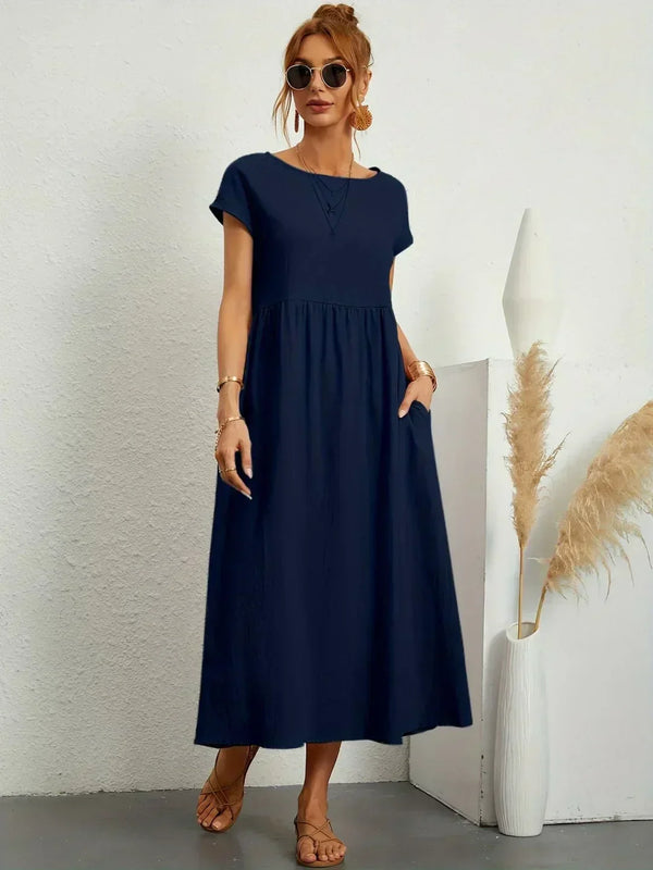 Gabrielle Flowing Midi Dress