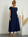 Gabrielle Flowing Midi Dress