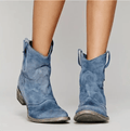 Piper Western Pull-On Ankle Boots