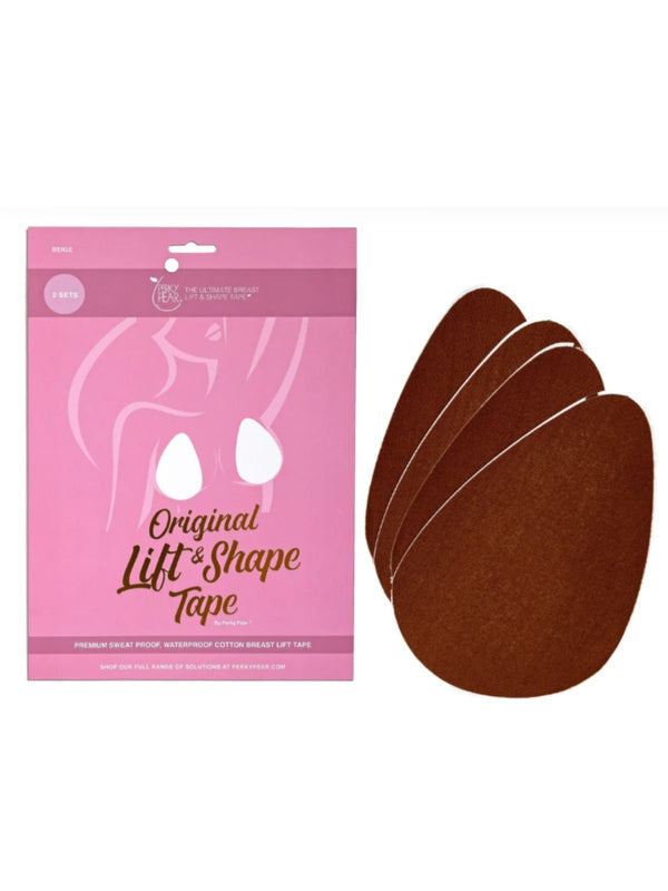 Original Lift and Shape Tape by Perky Pear, Brown
