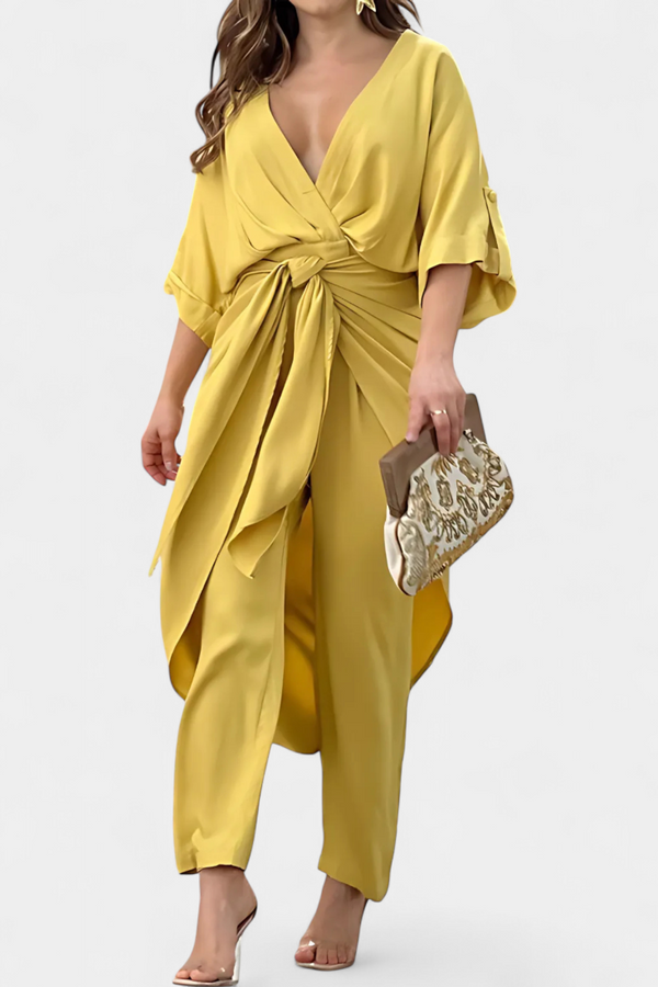 Mayleen Wrap Top