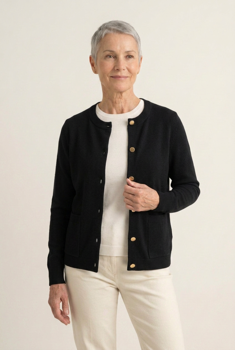 Anne Merino Wool Cardigan