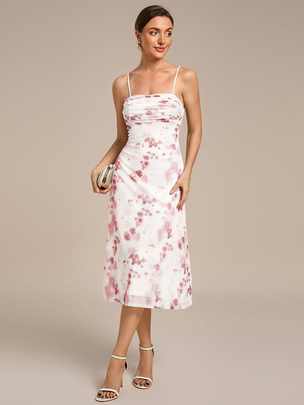 Floral Adjustable Multiway Wedding Guest Dress