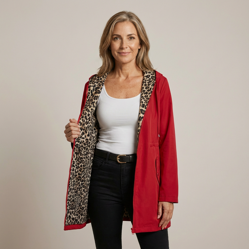 Nikkie Reversible Hooded Coat