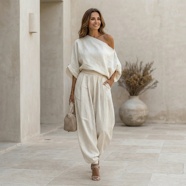 Mila Off-shoulder 2-piece set