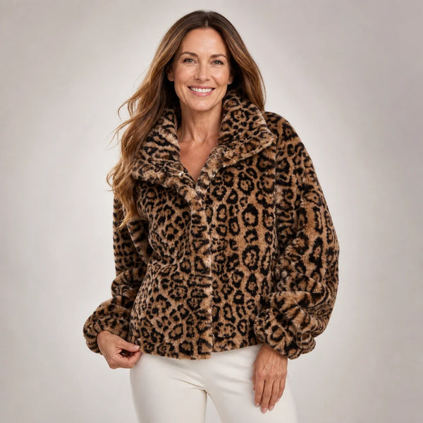 Leonor Leopard Print Coat
