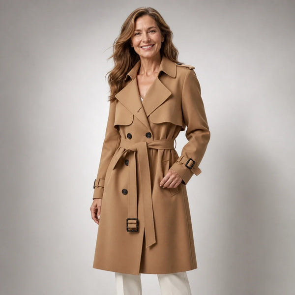 Alegría Timeless Belted Trench Coat